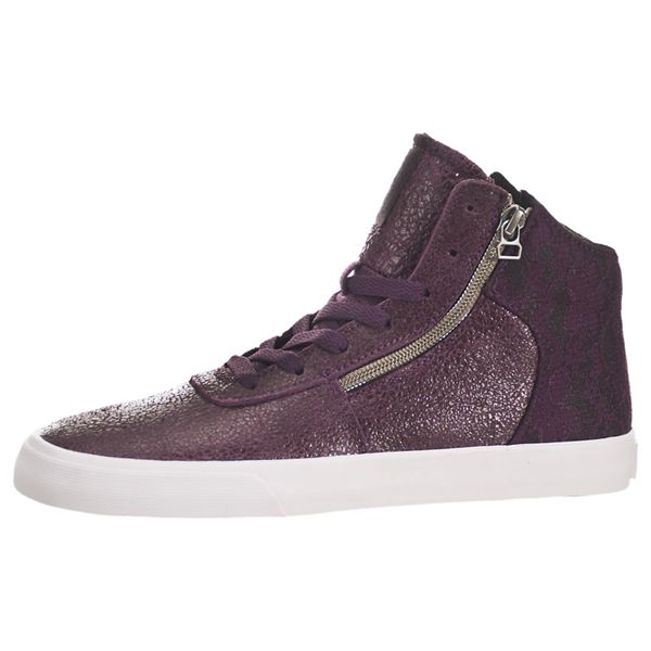 Supra Womens Cuttler Skate Shoes - Purple | Canada R2842-0W98
